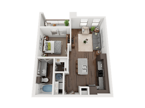 1 bed 1 bath at The Grand at Manor Apartments, Manor, 78653